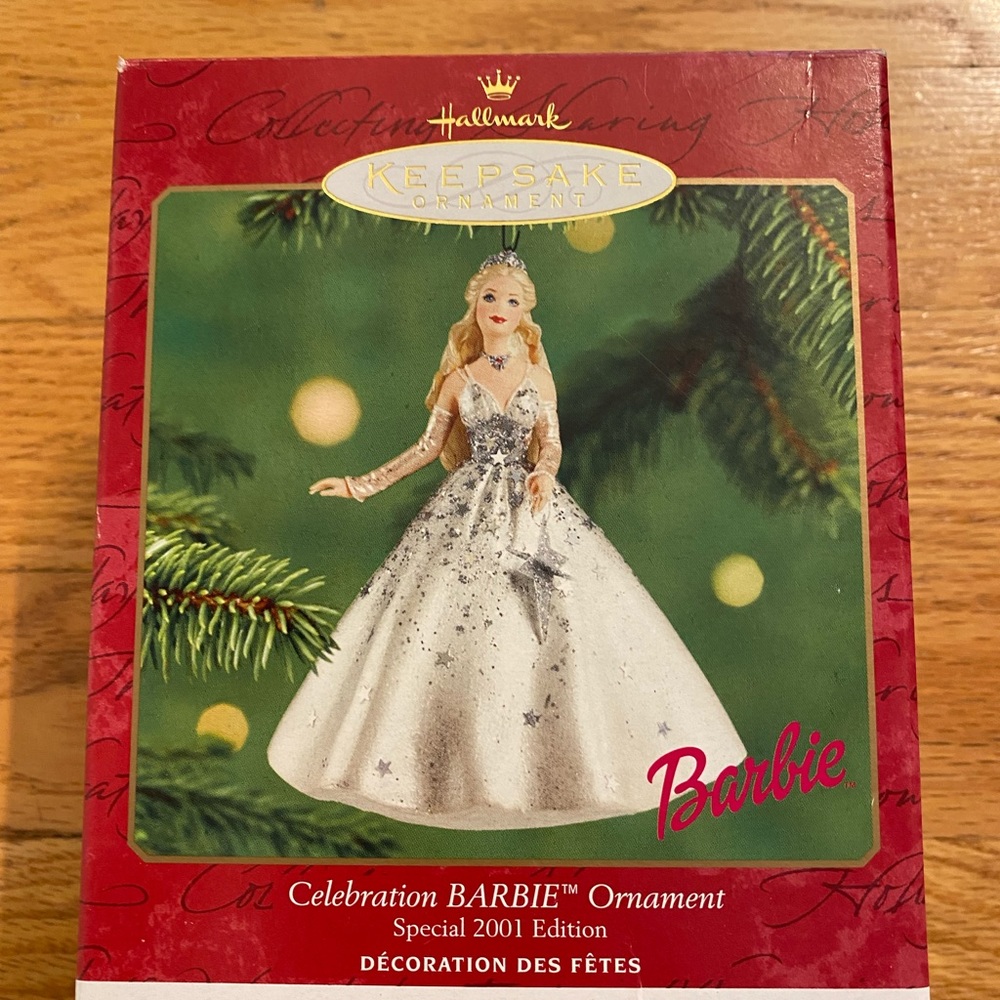 Hallmark Barbie 2001 ornament